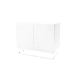 Zweed Molto 560 kastmodule, wit, incl. wit metalen frame< Kasten & Vitrines