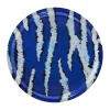 Hem Monster dienblad Medium Ø49 cm, Ultramarine blue-white< Decoratieve Accessoires|Decoratieve Dienbladen