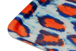 Hem Monster dienblad Medium 37x53 cm, Coral-white-ultramarine blue< Decoratieve Accessoires|Decoratieve Dienbladen