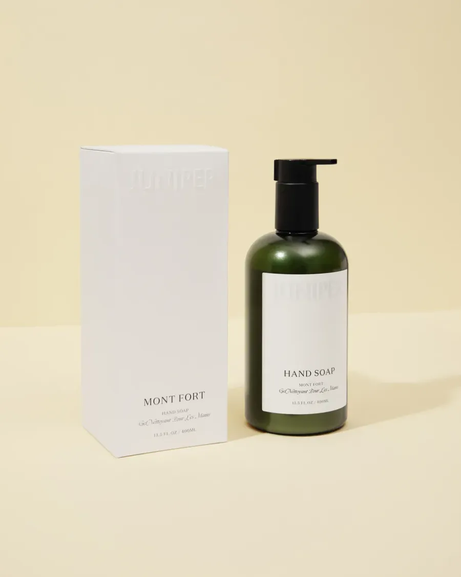 Juniper Mont Fort handzeep, 400 ml< Zeep & Crèmes