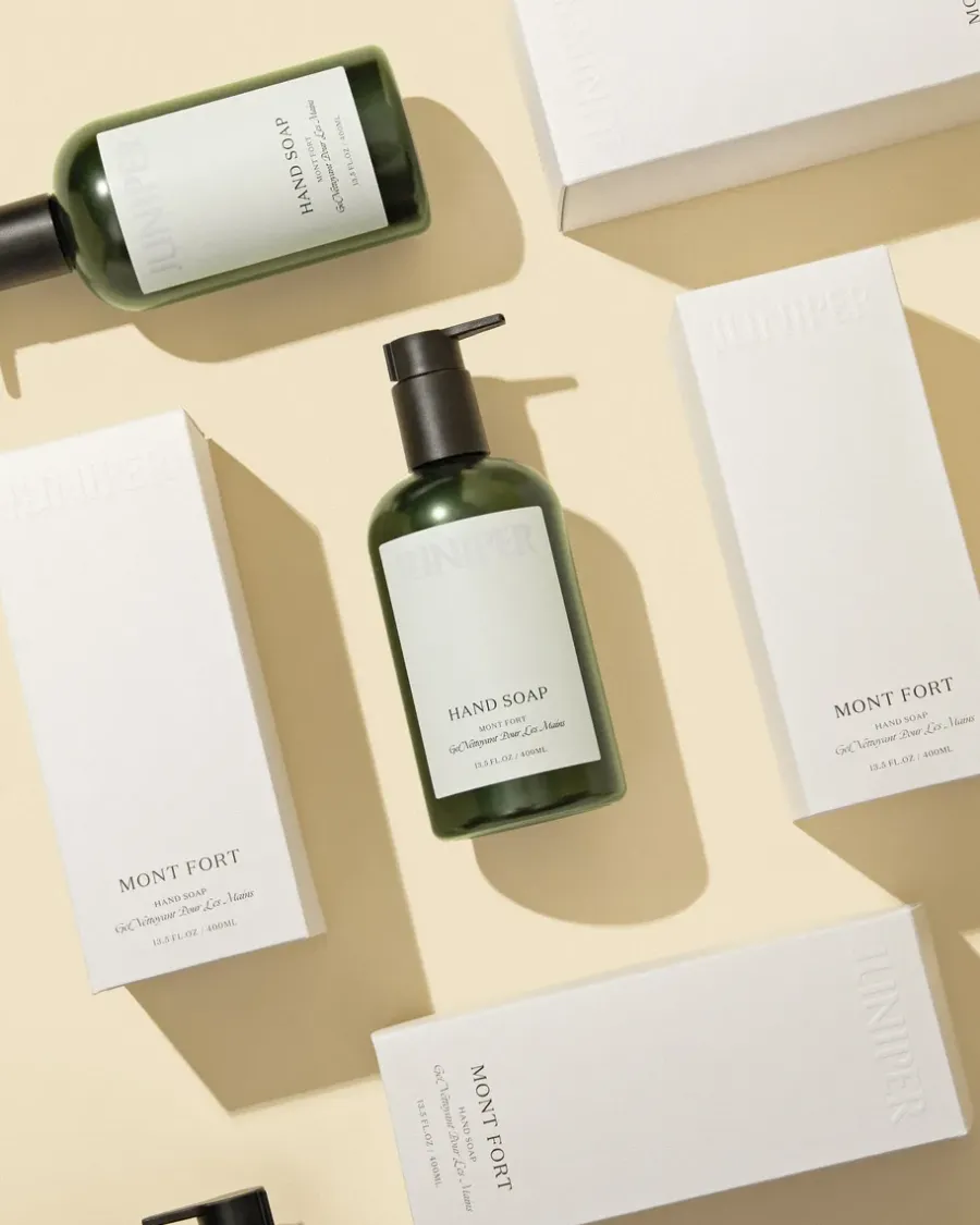 Juniper Mont Fort handzeep, 400 ml< Zeep & Crèmes