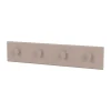 Montana Coat Racks kledinghanger 4 haken, Mushroom< Kapstokken & Hangrekken