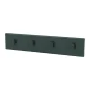 Montana Coat Racks kledinghanger 4 haken, BlackJade< Kapstokken & Hangrekken