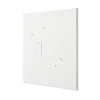 Montana noticeboard prikbord 69,6x69,6 cm, White< Prikborden