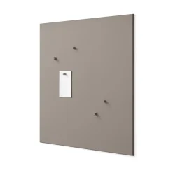 Montana noticeboard prikbord 69,6x69,6 cm, Truffle< Prikborden