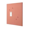 Montana noticeboard prikbord 69,6x69,6 cm, Rhubarb< Prikborden