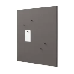 Montana noticeboard prikbord 69,6x69,6 cm, Coffee< Prikborden