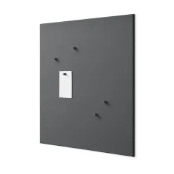 Montana noticeboard prikbord 69,6x69,6 cm, Anthracite< Prikborden