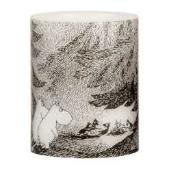 Muurla Moomin blokkaars LED 12,5 cm, Under the trees< Led-Kaarsen