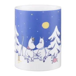 Muurla Moomin blokkaars LED 12,5 cm, Starry night< Led-Kaarsen