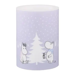 Muurla Moomin blokkaars LED 10 cm, Snowfall< Led-Kaarsen