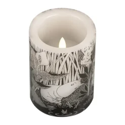Muurla Moomin blokkaars LED 10 cm, The pond< Led-Kaarsen