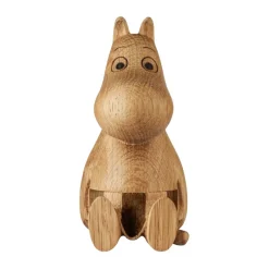 Dsignhouse x Moomin Moomin houten decoratie Moominmamma 10 cm, EIK (FSC)< Houten Beelden