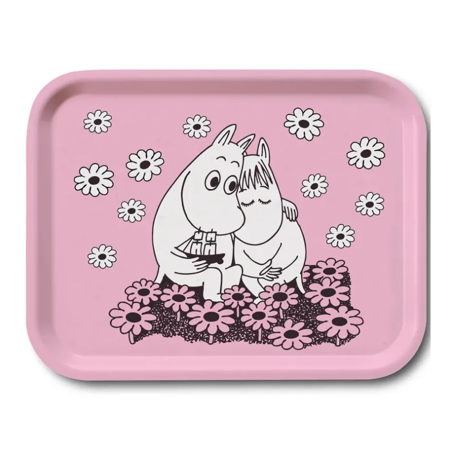 Opto Design Moomin love dienblad, 27 x 20 cm.< Decoratieve Accessoires|Decoratieve Dienbladen