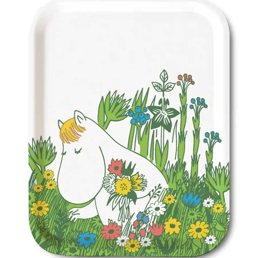 Opto Design Moomin Snorkmaiden Summer dienblad, 27x20 cm< Decoratieve Accessoires|Decoratieve Dienbladen
