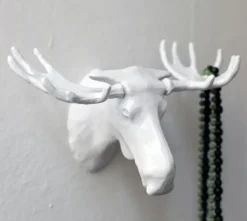 Bosign Moose haak, wit< Haken & Hangers