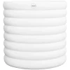 DBKD Mud bloempot wit, XL, Ø 27 cm< Bloempotten