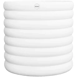 DBKD Mud bloempot wit, XL, Ø 27 cm< Bloempotten