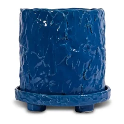Byon Muddy pot L Ø23 cm, Blauw< Bloempotten