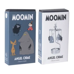 Pluto Design Mumin buddies engelenspel, Zilver-metaal< Kerstdecoraties