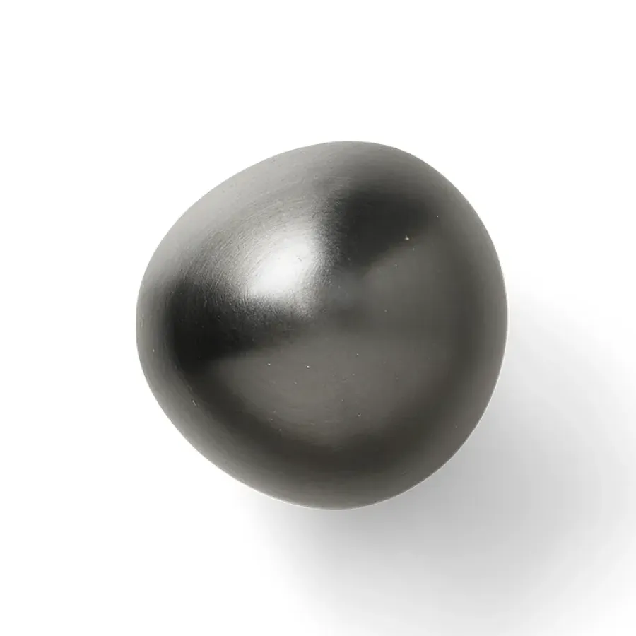 Ferm Living Mushroom haak, Black brass< Haken & Hangers