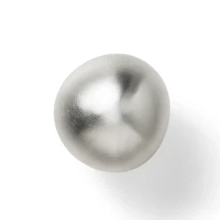 Ferm Living Mushroom haak, Brushed stainless steel< Haken & Hangers