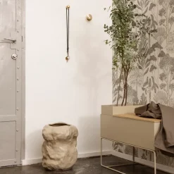 Ferm Living Mushroom haak, Messing< Haken & Hangers