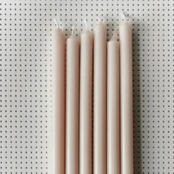 STOFF Nagel kaarsen 12-pack, Beige< Kaarsen