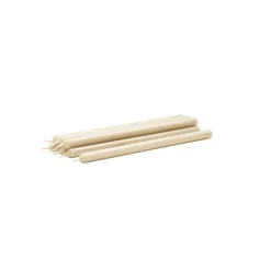 STOFF Nagel kaarsen 8-pack, Cream< Kaarsen
