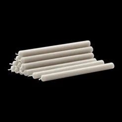 STOFF Nagel kaarsen 12-pack, Linen grey< Kaarsen
