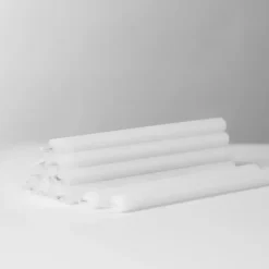 STOFF Nagel kaarsen 12-pack, wit< Kaarsen
