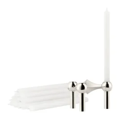 STOFF Nagel kandelaar, chroom< Kandelaars