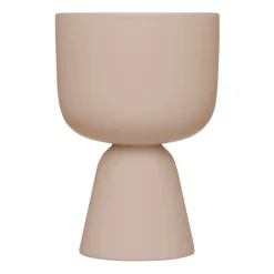 Iittala Nappula bloempot Ø15.5 cm h23 cm, Beige< Bloempotten