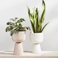 Iittala Nappula bloempot Ø15.5 cm h23 cm, Wit< Bloempotten