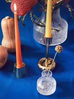 Iittala Nappula kaarsenhouder brons, large 183 mm< Kandelaars