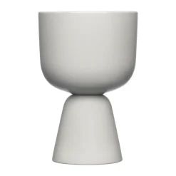 Iittala Nappula pot Ø12,5 cm h19 cm, Lichtgrijs< Bloempotten