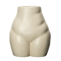 Byon Nature vaas 19 cm, Beige< Vazen