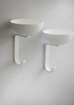Northern Nest hanger, Wit mat< Kapstokken & Hangrekken