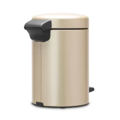 Brabantia New Icon pedaalemmer 3 liter, Metallic Gold< Pedaalemmers