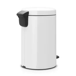 Brabantia New Icon pedaalemmer 12 liter, wit< Pedaalemmers