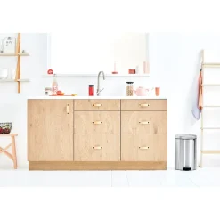 Brabantia New Icon pedaalemmer 20 liter, Matt steel fingerprint proof< Pedaalemmers