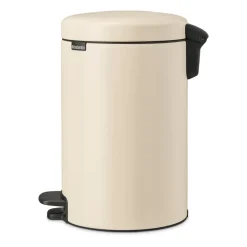 Brabantia New Icon pedaalemmer 12 liter, Soft beige< Pedaalemmers