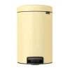 Brabantia New Icon pedaalemmer 12 liter, Mellow Yellow< Pedaalemmers