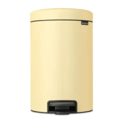 Brabantia New Icon pedaalemmer 12 liter, Mellow Yellow< Pedaalemmers