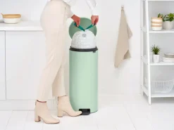 Brabantia New Icon pedaalemmer 30 liter, Jade Green< Pedaalemmers