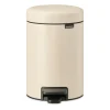 Brabantia New Icon pedaalemmer 3 liter, Soft beige< Pedaalemmers