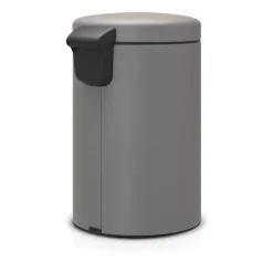 Brabantia New Icon pedaalemmer 12 liter, Mineral concrete grey< Pedaalemmers