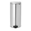 Brabantia New Icon pedaalemmer 30 liter, Matt steel fingerprint proof< Pedaalemmers