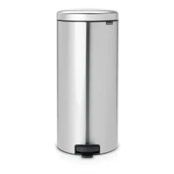 Brabantia New Icon pedaalemmer 30 liter, Matt steel fingerprint proof< Pedaalemmers