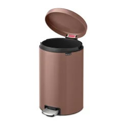 Brabantia New Icon pedaalemmer 20 liter, Satin Taupe< Pedaalemmers